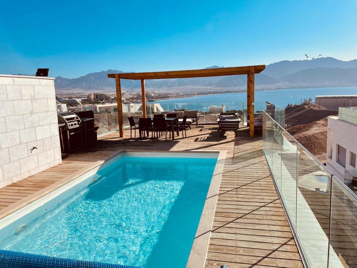 Villa Sea View 100 M From The Beach Eilat Extérieur photo